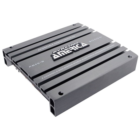 Pyramid 3000 Watt 2 Channel Bridgeable Mosfet Amplifier PB2518